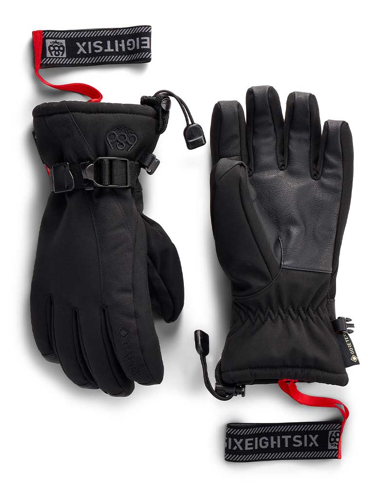 686 Women's Gore-Tex Linear Glove Black 2027