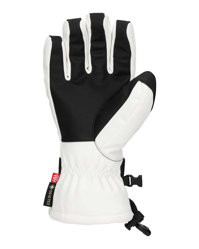 686 Women's Gore-Tex Linear Mitt White 2026