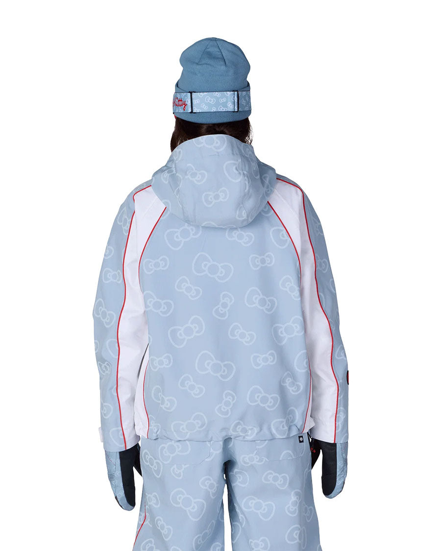 686 Women's Hello Kitty Lil Bow Jacket Hello Kitty Denim 2027