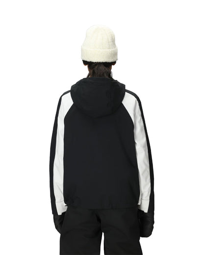 686 Women's Hologram Shell Jacket Black Colorblock 2026