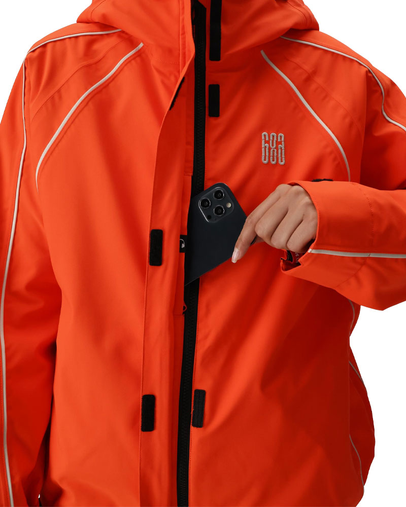 686 Women's Hologram Shell Jacket Flare 2026