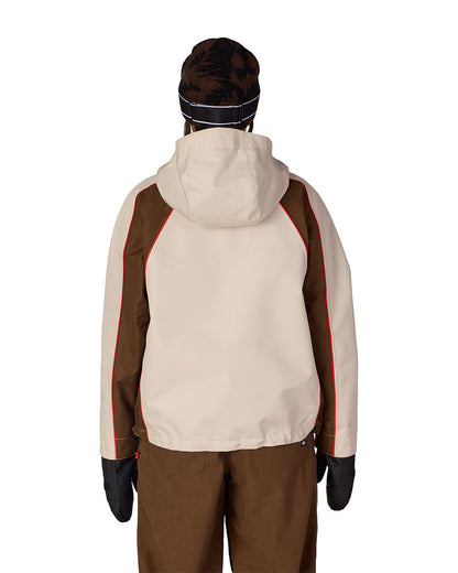 686 Women's Hologram Shell Jacket Limestone Colorblock 2027