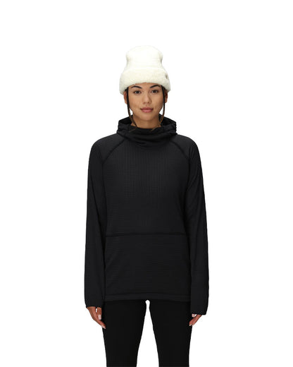 686 Women's Mission Grid Hoodie Black 2026
