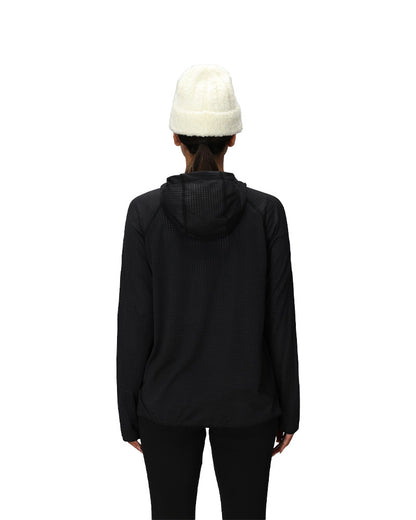 686 Women's Mission Grid Hoodie Black 2026