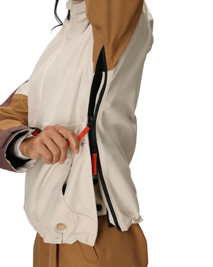 686 Women's Outline Shell Anorak Limestone Colorblock 2026