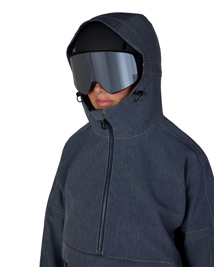 686 Women's Outline Shell Anorak Navy Denim 2027