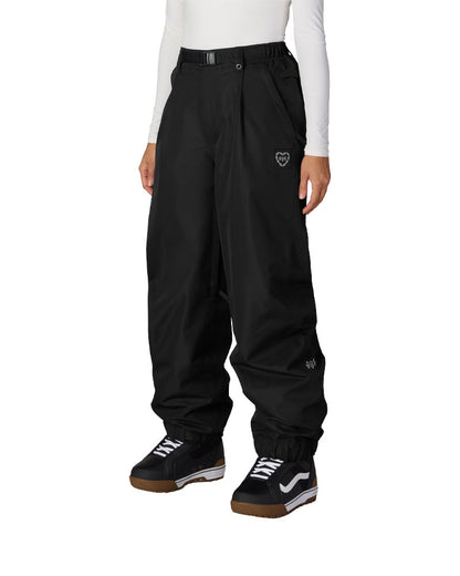 686 Women's Outline Shell Pant Black Heart 2027