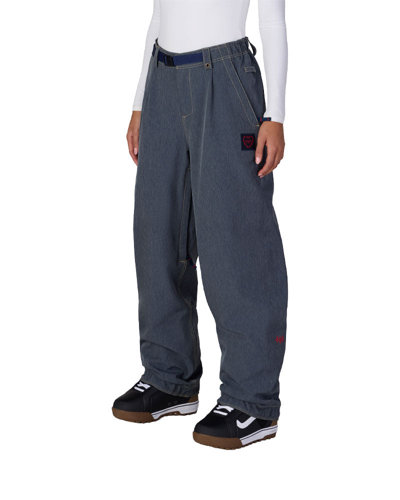 686 Women's Outline Shell Pant Navy Denim 2027