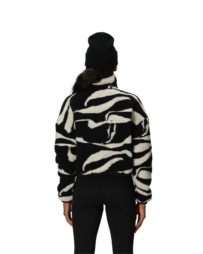 686 Women's Outpost Sherpa Jacket Black Vapors 2027