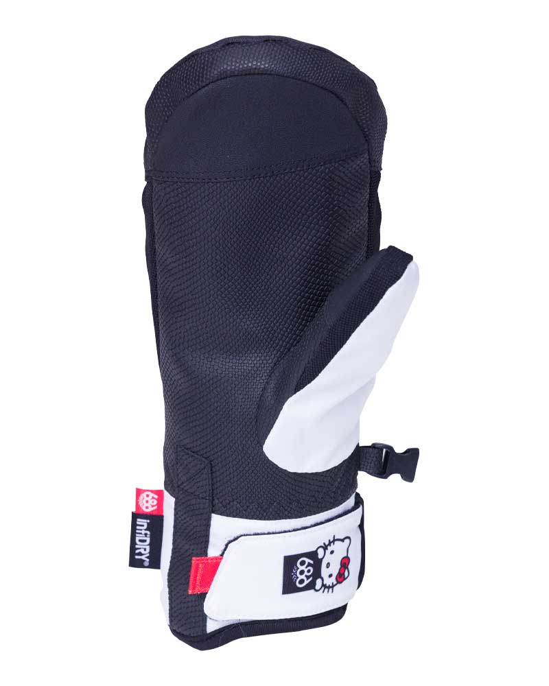 686 Women's Revel Mitt Hello Kitty White 2026