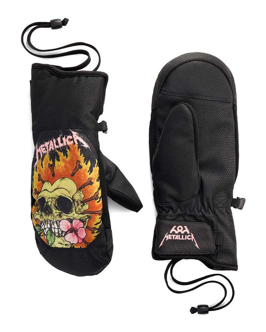 686 Women's Revel Mitt Metallica Black 2027