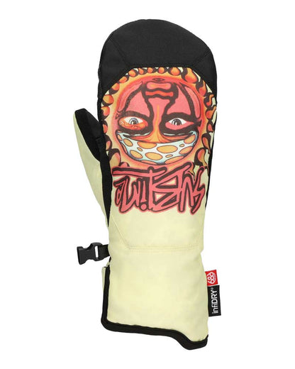 686 Women's Revel Mitt Sublime Yellow Tie Dye 2026