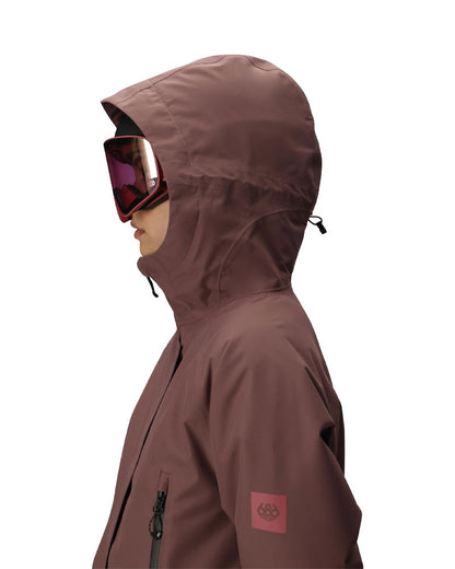 686 Women's Whisper Insulated Jacket Peppercorn 2026