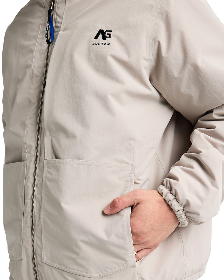 AG Rev Sherpa Jacket Stone Grey/Plush Pink 2026