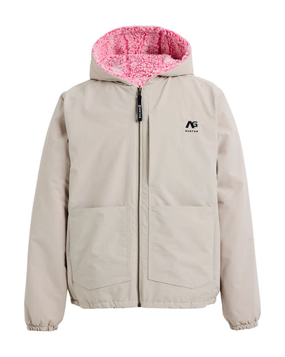 AG Rev Sherpa Jacket Stone Grey/Plush Pink 2026