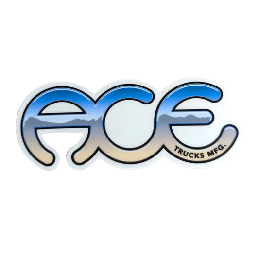 Ace Rings Sticker Anodized 5.5"