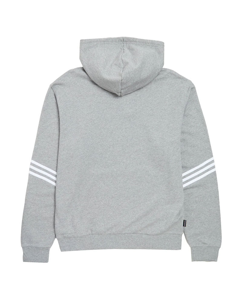 Adidas Classic Skate Hoodie Medium Grey Heather/White