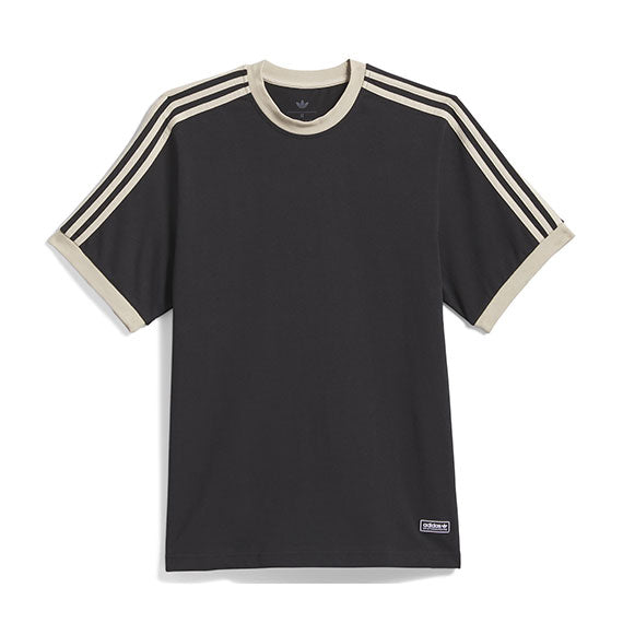 Adidas FSBS Ringer T-Shirt Black/Khaki Three