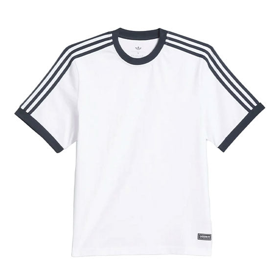 Adidas FSBS Ringer T-Shirt White/Aura Ink