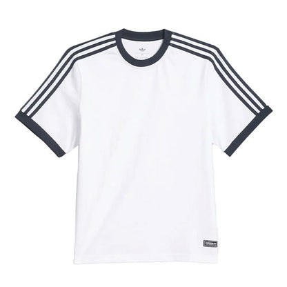 Adidas FSBS Ringer T-Shirt White/Aura Ink