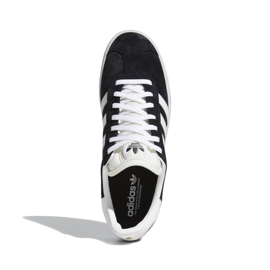 Adidas Gazelle Adv Shoe Black/White/Gold