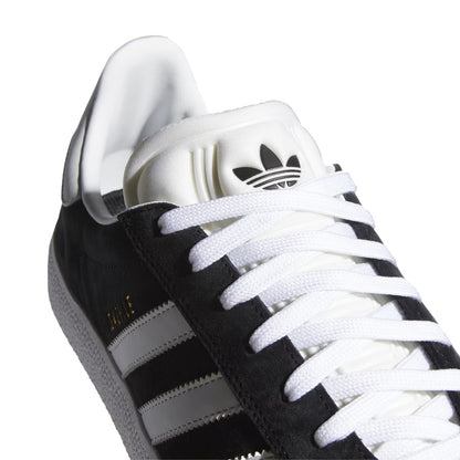 Adidas Gazelle Adv Shoe Black/White/Gold