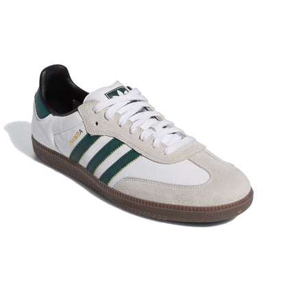 Adidas Samba Adv - Cloud White/Collegiate Green/Cloud White