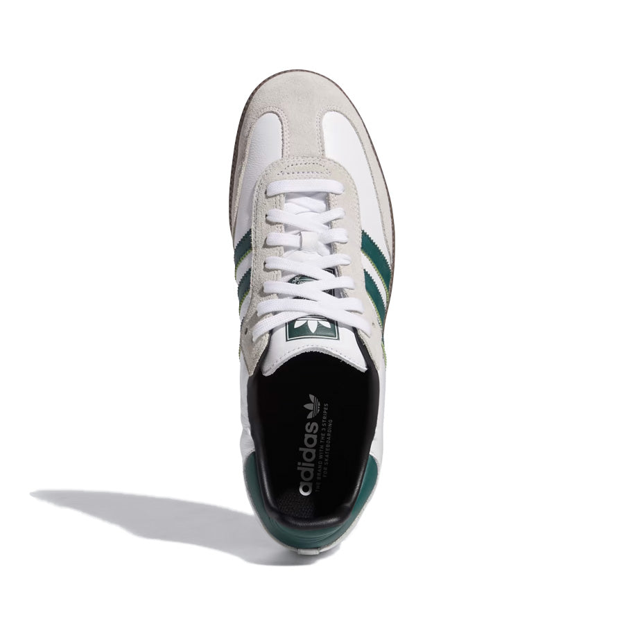 Adidas Samba Adv - Cloud White/Collegiate Green/Cloud White