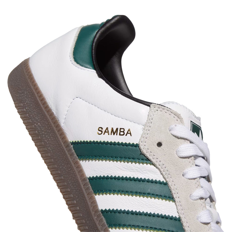 Adidas Samba Adv - Cloud White/Collegiate Green/Cloud White