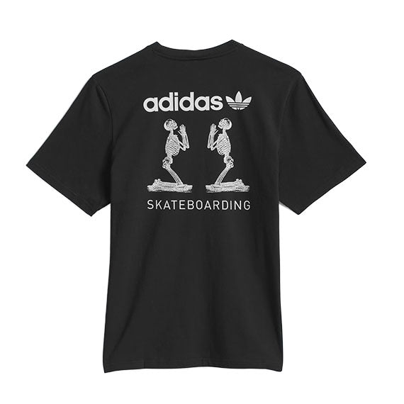 Adidas Skateboarding Skeletons T-Shirt Black