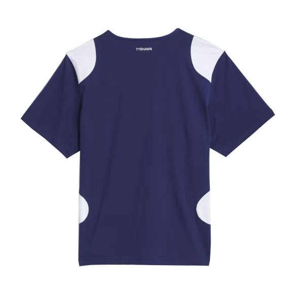 Adidas Tyshawn T-Shirt Dark Blue/White