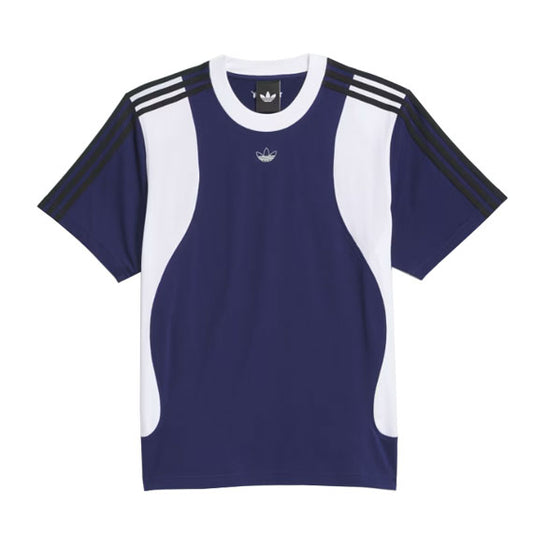 Adidas Tyshawn T-Shirt Dark Blue/White