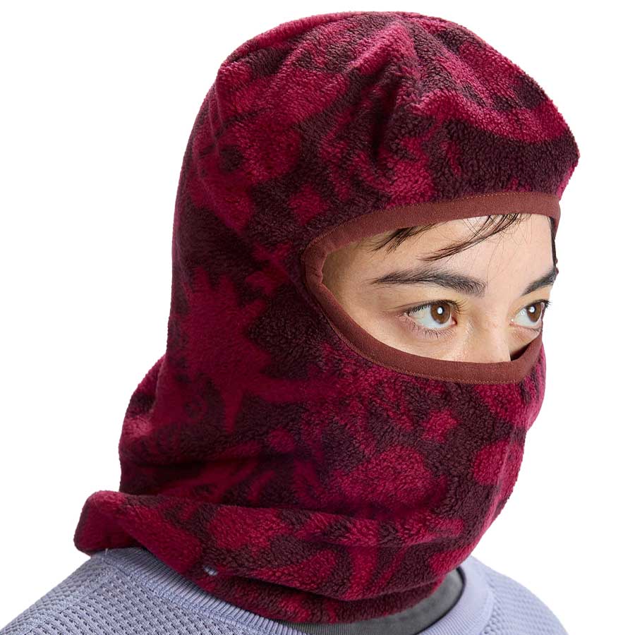 Airblaster Cozy Fleece Face Tube Plum Earth Life 2027