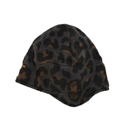 Airblaster Dropdown Fleece Hat Black Leopard 2027