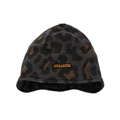 Airblaster Dropdown Fleece Hat Black Leopard 2027
