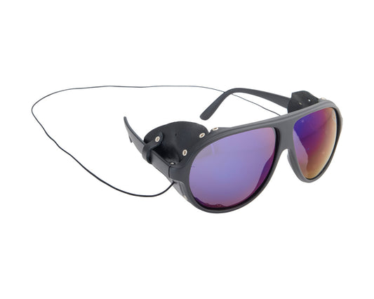 Airblaster Polarized Glacier Glasses Matte Black 2026