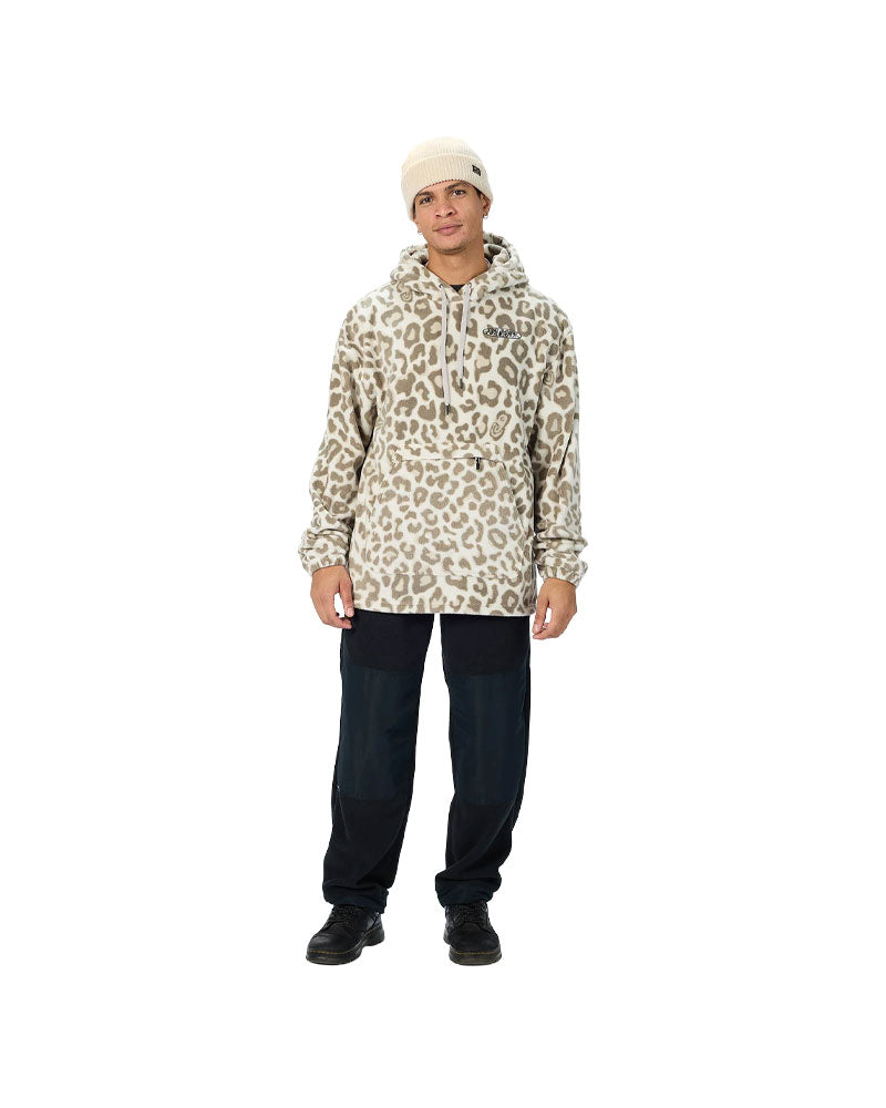 Airblaster Men's Fleece Hoodie Moon Leopard 2027