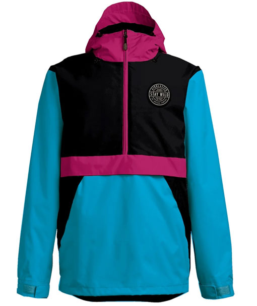 Bluebird Jacket Airblaster Men's Trenchover Jacket Bluebird/Magenta 2024 – The Source ...