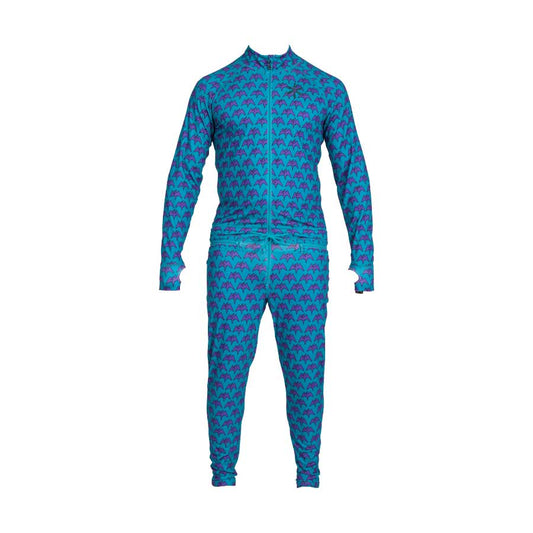 Airblaster Men's Hoodless Ninja Suit Teal Terry 2026
