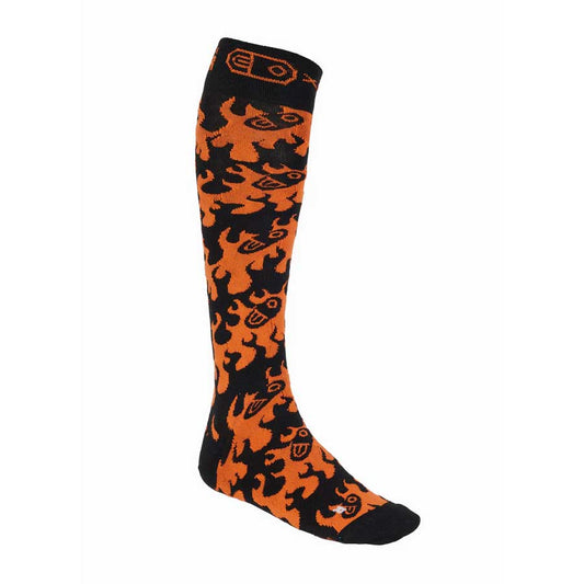 Airblaster Midweight Snowboard Sock Flames 2026