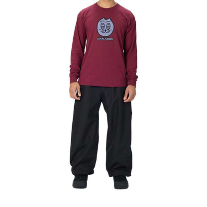 Airblaster Women's Nai Cat Long Sleeve Burgundy 2027
