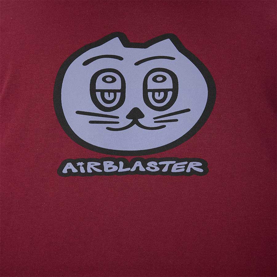 Airblaster Women's Nai Cat Long Sleeve Burgundy 2027