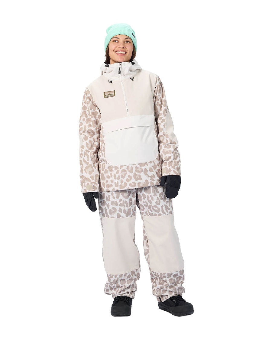 Airblaster Women's Trenchover Jacket Moon Leopard 2027