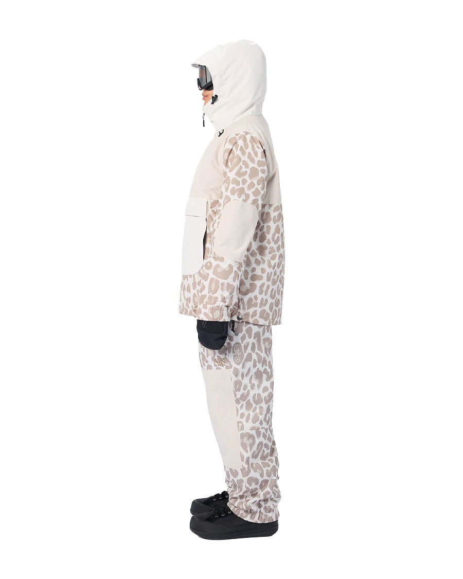 Airblaster Women's Trenchover Jacket Moon Leopard 2027