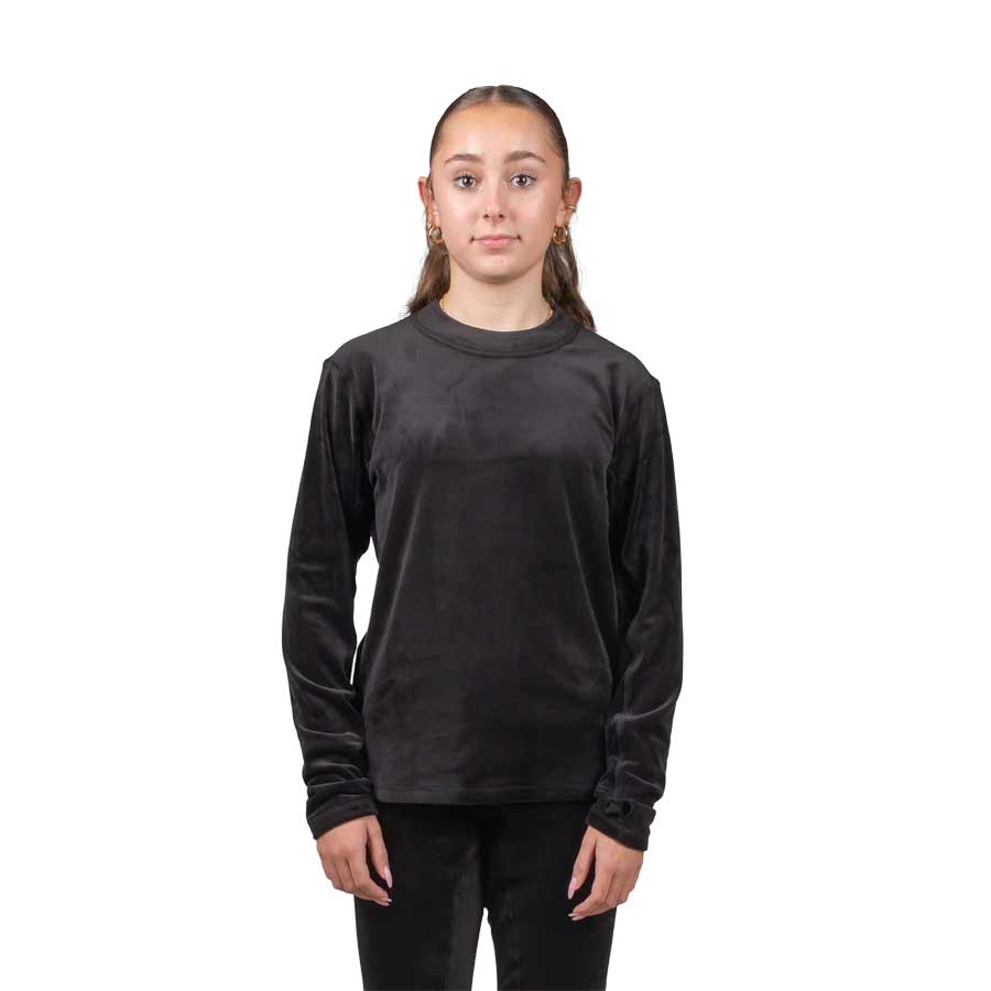 Airhole Women's Thermal Top Milk Fleece Black 2026