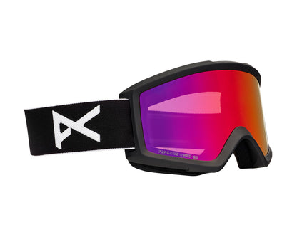 Anon Helix 2.0 Goggles Black/Perceive Sunny Red + Bonus Lens 2027