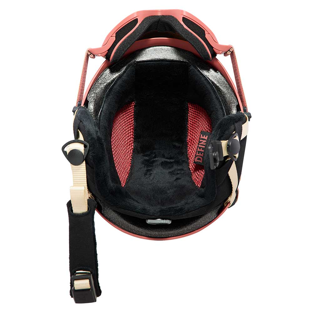 Anon Kids' Define Ski & Snowboard Helmet Terracotta 2027