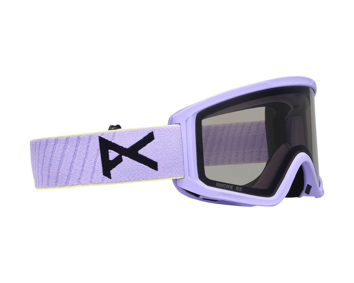 Anon Kids' Tracker 2.0 Goggle Hyper Lilac/Smoke + MFI Face Mask 2026