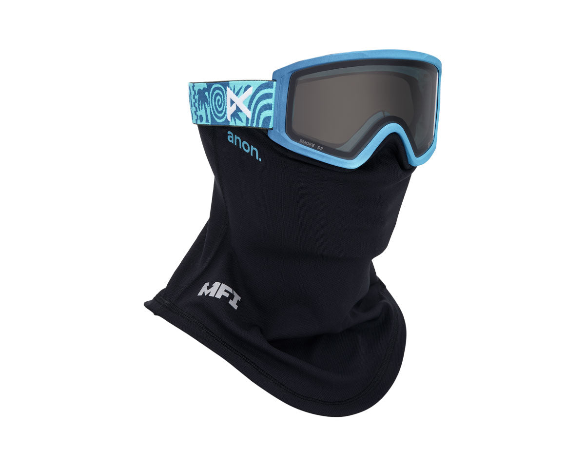 Anon Kids' Tracker 2.0 Goggle Island Blues/Smoke + MFI Face Mask 2026