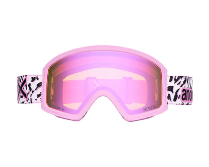 Anon Kids' Tracker 2.0 Goggle Leopard Pink / Pink Amber + MFI Face Mask 2027
